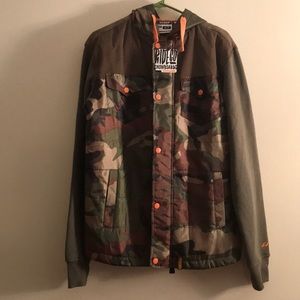 NWT Ride Supply & Co Snowboard Camo Jacket